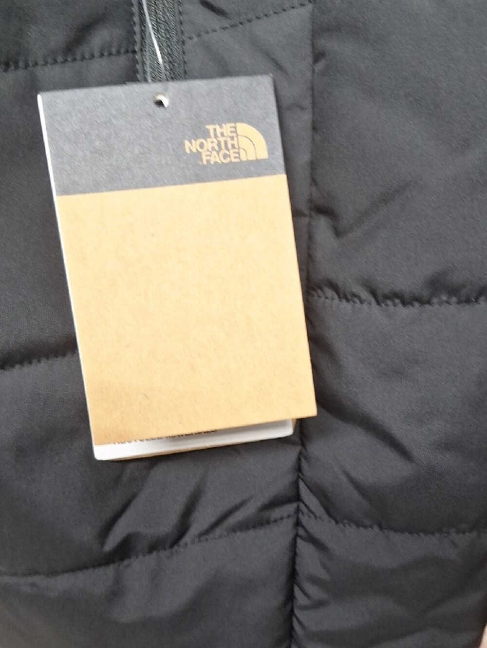 The North Face Women's Black Hooded Quilted Puffer Coat XL NWT - Picture 4 of 10